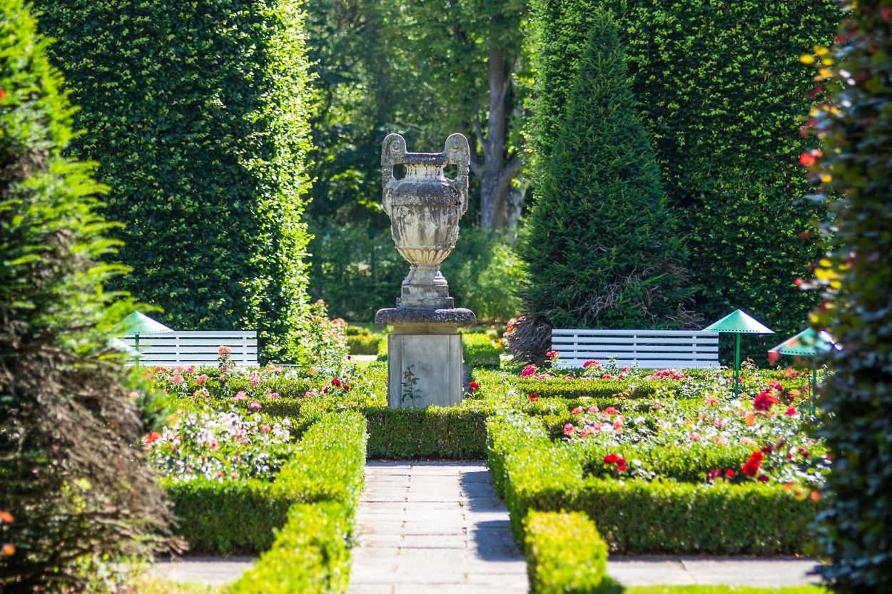 East German Rose Garden Forst (Lausitz) - Rose Park